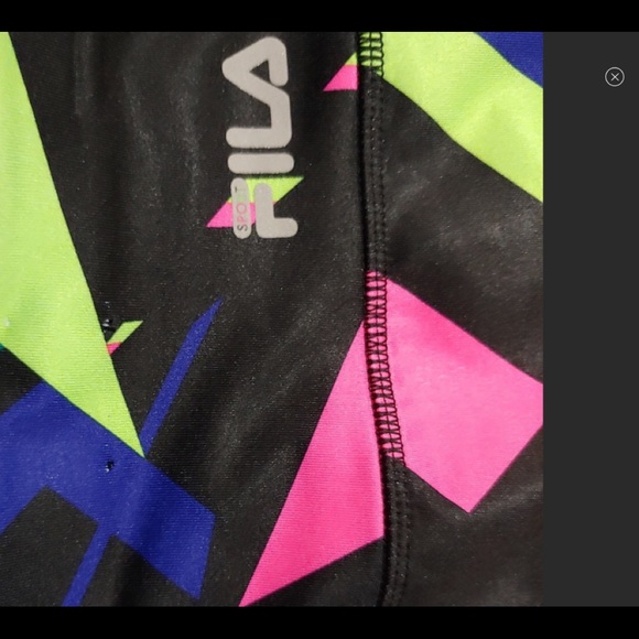 Women’s FILA sport print leggings - Picture 4 of 4